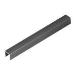 Listelo U Alumínio Luxor  Premium 10mmx10mmx3m - Viscardi