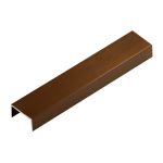 Listelo U Alumínio Luxor Premium 20mmx10mmx3m - Viscardi