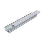 Perfil de Led Embutir em Alumínio com Difusor 22mm - Homeney