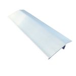 Perfil Redutor Aço Inox Escovado Desnível 10mm x 40mm x 1,8m LHD