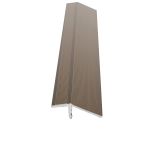 Perfil Redutor Metálico com Base de Fixação Para Piso Laminado 7mm  Homeney