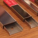 Suporte Inox Para Instalação Listelo 7mm x 17mm x 30mm LHD