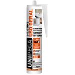 Silicone Uso Geral Híbrido Unipega Incolor Cartucho 280ML