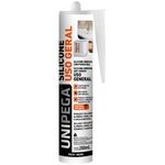 Silicone Uso Geral Híbrido Unipega Preto Cartucho 280ML