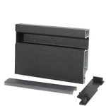 Rodapé Invertido Tauri em Alumínio 35mm x 15mm -  Homeney-OFF
