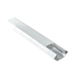 Perfil de Led de Sobrepor Canto 90 Graus em Alumínio com Difusor 28mm - Homeney