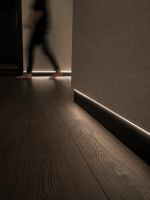 Rodapé Invertido Curvo Lete em Aluminio com Aba para LED 60mm x 20mm - Homeney