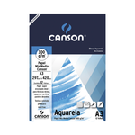 Bloco Desenho A-3 com 12fls x 300g/m² Aquarela - Canson