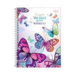 Caderno 01 x 80fls C. Dura  Daisy - Tilibra
