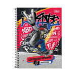 Caderno 01 x 80fls C.D. Do It! - Tilibra