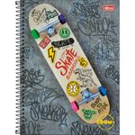 Caderno 01 x 96fls C.D. Zoom+ Masculino - Tilibra
