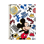 Caderno 10 x 160fls C.D. Mickey - Tilibra