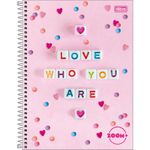 Caderno 12 x 240fls C. D. Zoom+ Feminino - Tilibra