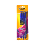 Caneta Cristal Desliza+ 1.2 mm Azul c/3 und - Bic 