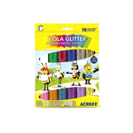 Cola Gliter 23grs com 12 Cores - Acrilex