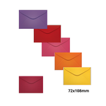 Envelope Colorido Visita 72x108mm com 05unds