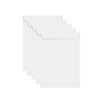 Envelope Saco Branco 240X340mm com 100unds - Via Brasil
