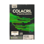 Etiqueta Adesiva com 100fls - Colacril
