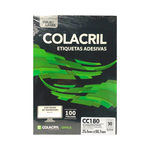Etiqueta Adesiva com 100fls - Colacril