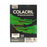 Etiqueta Adesiva com 100fls - Colacril