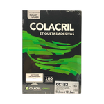 Etiqueta Adesiva com 100fls - Colacril