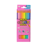 Lápis de Cor  c/ 10 Cores Pastel - Multicolor