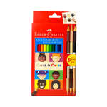 Lápis de Cor c/ 12 Caras e Cores - Faber Castell
