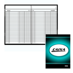 Livro Caixa Grande Com 100fl