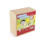 Material Dourado 611 Peças em Madeira - Pais e filhos