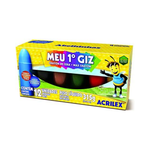 Meu Primeiro Giz com 12 Cores - Acrilex