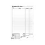 Movimento do Caixa 203X305mm com 100fls Grande - Tilibra