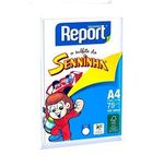 Papel Oficio Branco A-4 x 75g/m² x 100fls  - Senninha