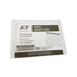 Pasta Malote Cristal com Ziper 24X33cm - Acp