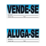 Placa Aluga ou Vende