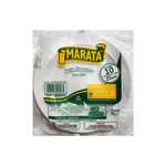 Prato Descartável PR-21 com 10unds Branco - Maratá