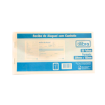 Recibo de Aluguel com 50fls e Canhoto - Tilibra