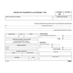 Recibo Pagamento Autônomo - RPA 