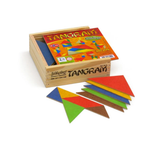 Tangram  em Madeira com 70 Peças