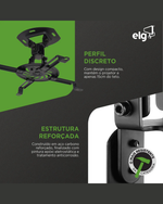 Suporte Para Projetor de Teto Pro100B