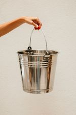 balde inox simples 
