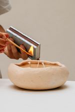 vela cumbuca manteiga