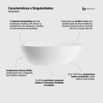 Banheira Campeche Matt White