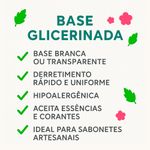 Base Glicerinada Hipoalergenica Branca 1Kg - V & G