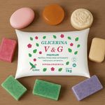 Base Glicerinada Hipoalergenica Transparente  V&G 1Kg