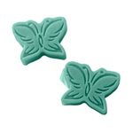 Molde de Silicone 2 Borboletas Estilizadas
