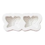 Molde de Silicone 2 Borboletas Estilizadas