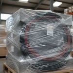 Rolo Filme Plástico Stretch PVC Transparente 10 cm x 100 m Embalagem Multiuso