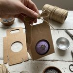Sacola Porta Esfera Kraft ou Preta Ideal para Presentes e Lembrancinhas