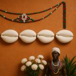 Búzio Gigante em Gesso 20cm Peça Decorativa para Sala, Parede E Espaços Espirituais
