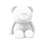 Urso Ursinho em Gesso 5cm Bichinho DIY para Lembrancinha Festa Crianças Chá de Bebê